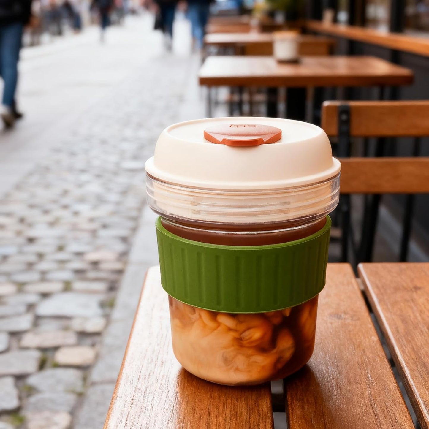 Instant Iced Coffee Cup – Ice Mold + Tumbler Combo